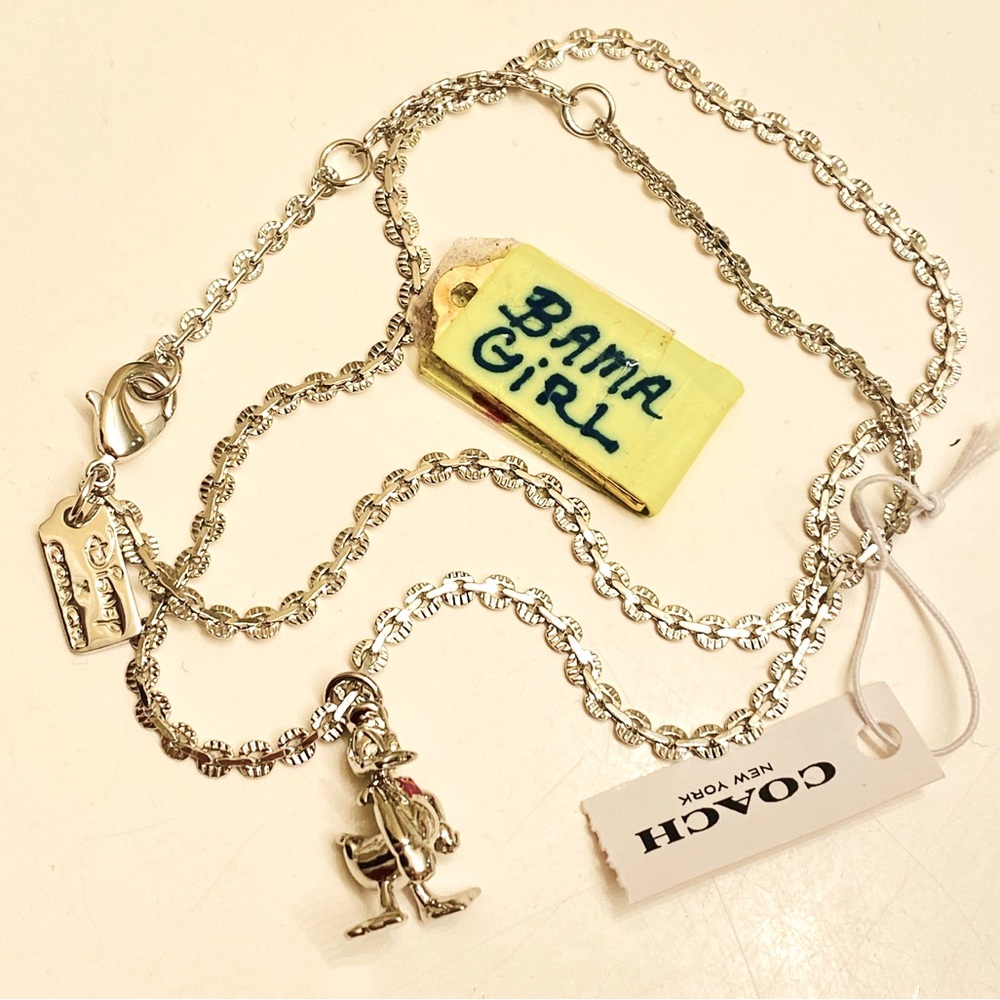 💰SOLD💰Coach x Disney Donald Duck Necklace - Picture 2 of 11